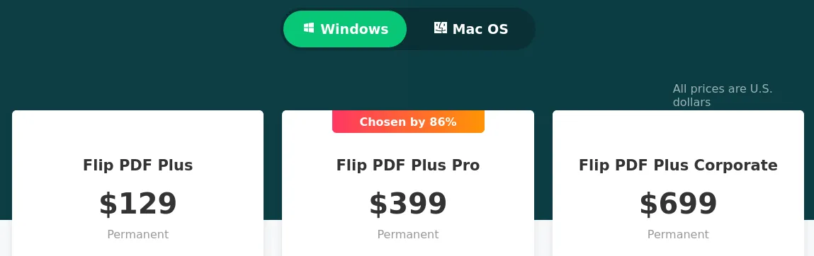 Flipbuilder pricing