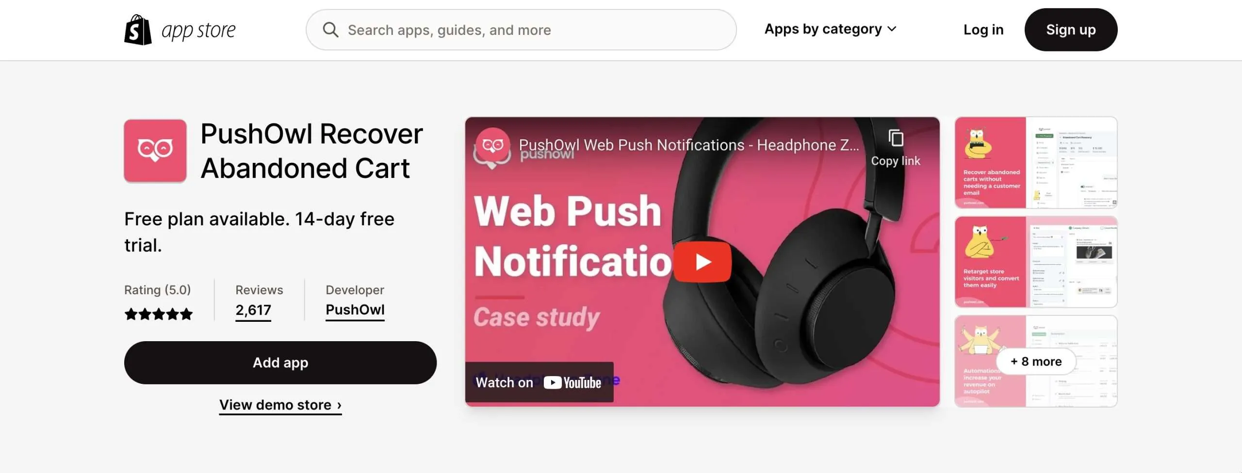 PushOwl Odzyskaj porzucony wózek PushOwl Odzyskaj porzucony wózek