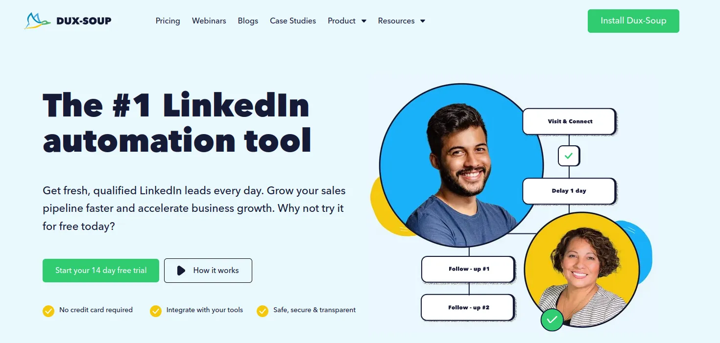 Dux Soup LinkedIn 리드 생성 Dux Soup LinkedIn 리드 생성