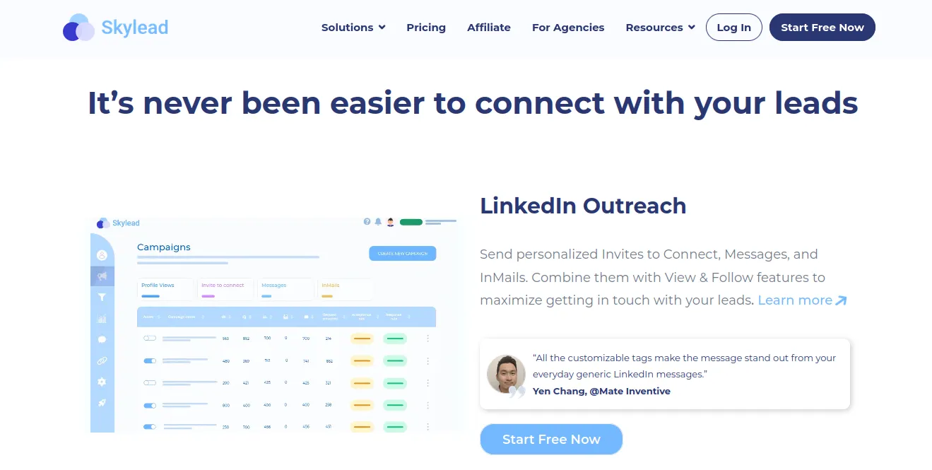 Skylead LinkedIn 리드 생성 소프트웨어 Skylead LinkedIn 리드 생성 소프트웨어