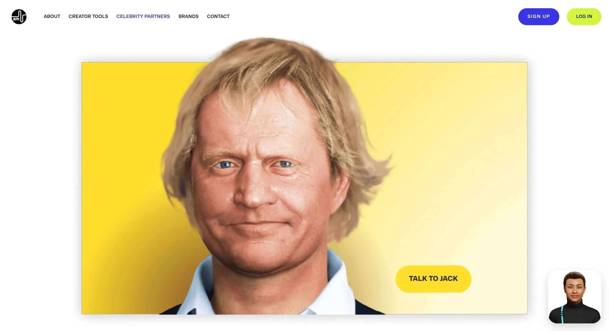 Jack Nicklaus digitale dopperganger