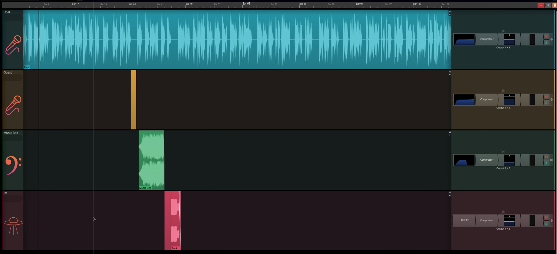 Traction Waveform editor