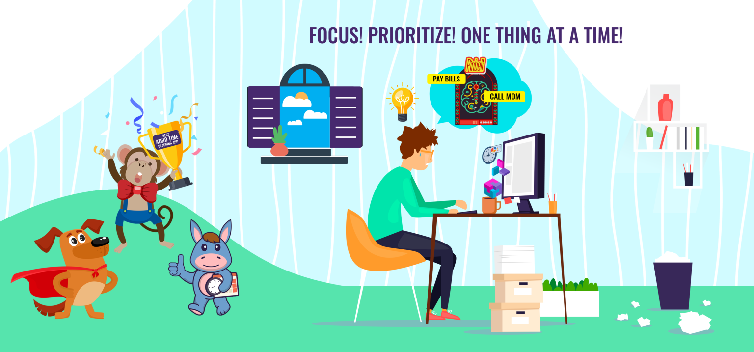 best ADHD time blocking tools and software