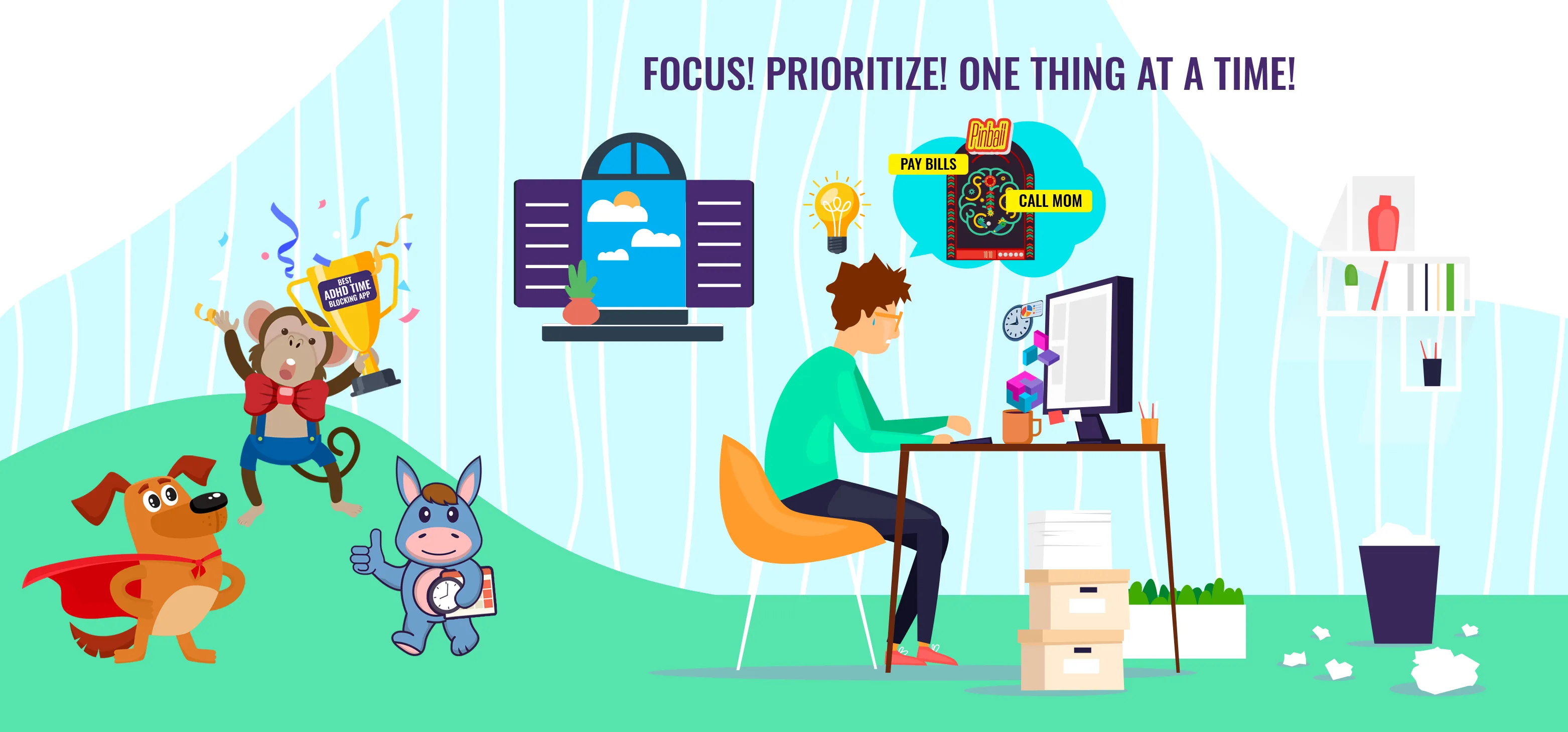 i migliori strumenti e software per il blocco del tempo dell'ADHD