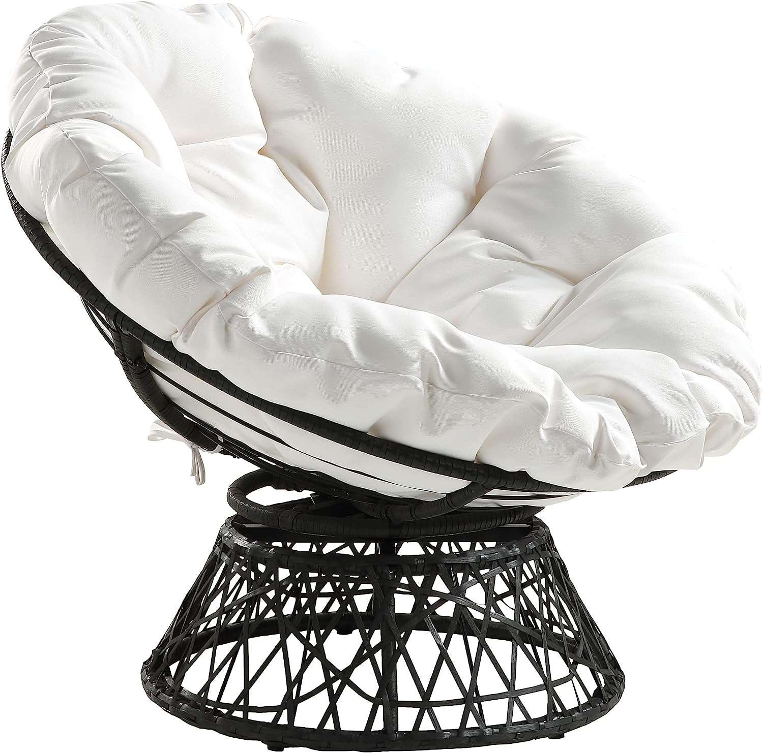 OSP Home Furnishings Wicker Papasan Chair