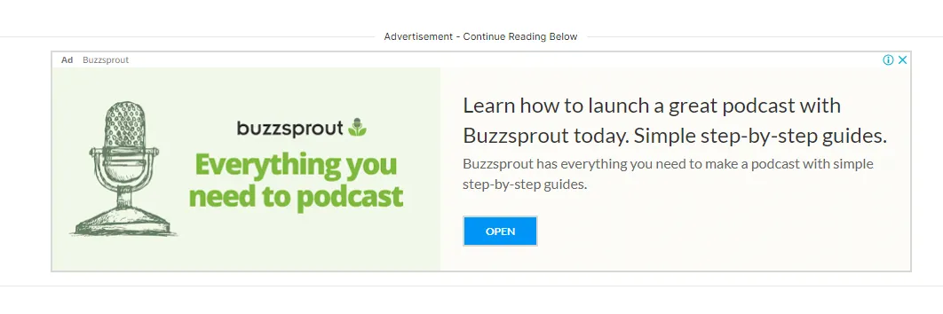 buzzsprout buzzsprout