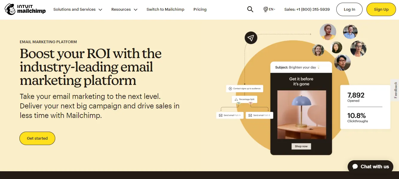 mailchimp-siden mailchimp-siden