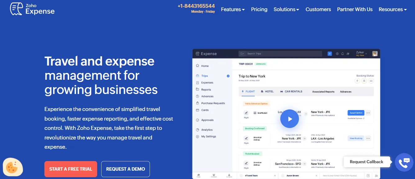 ZOHO-kulut ZOHO-kulut
