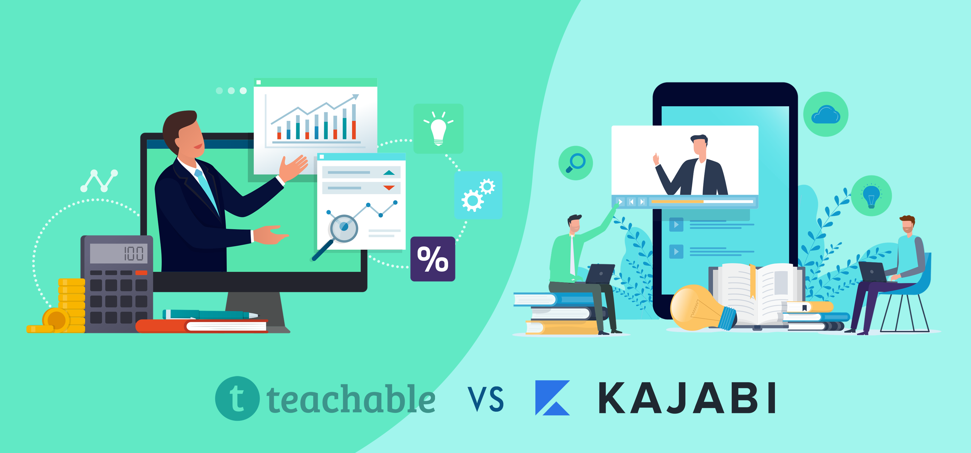 teachable vs kajabi