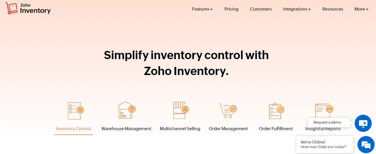Inventarium Zoho Inventarium Zoho