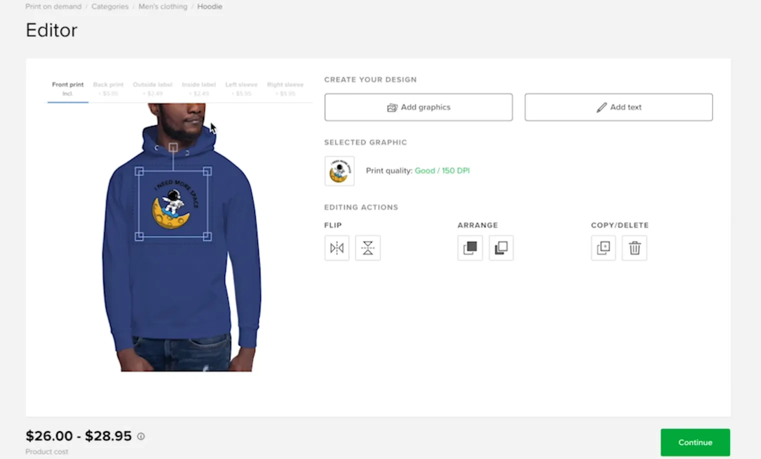 Urejevalnik tiskanja na zahtevo Sellfy Urejevalnik tiskanja na zahtevo Sellfy