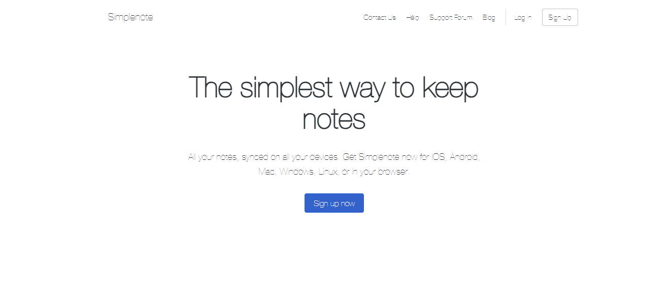 SimpleNote SimpleNote