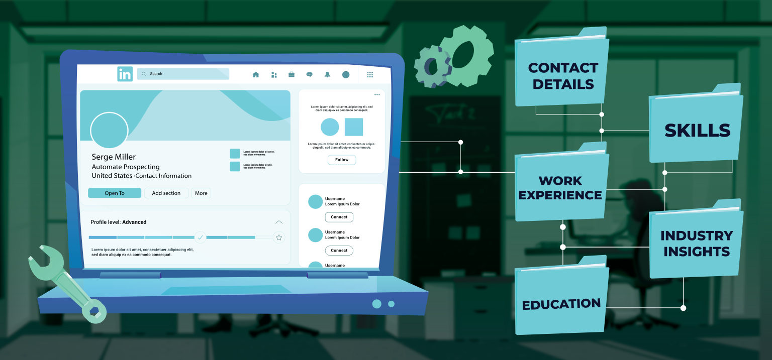 Blog Illustration for Best LinkedIn Scraper Tools