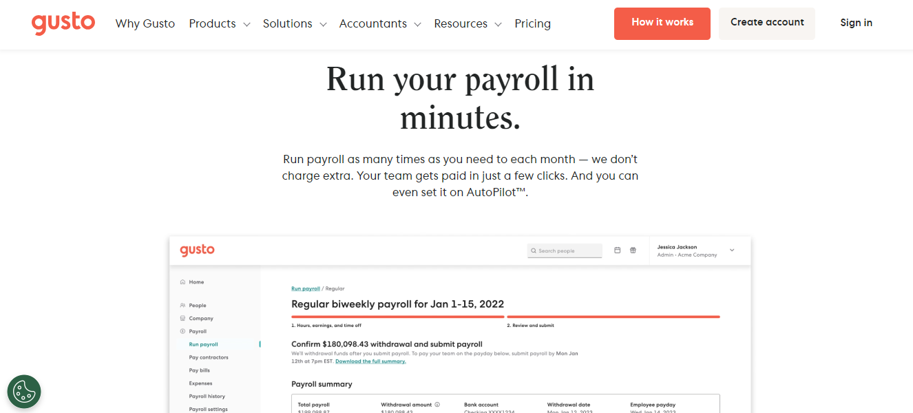 gusto payroll