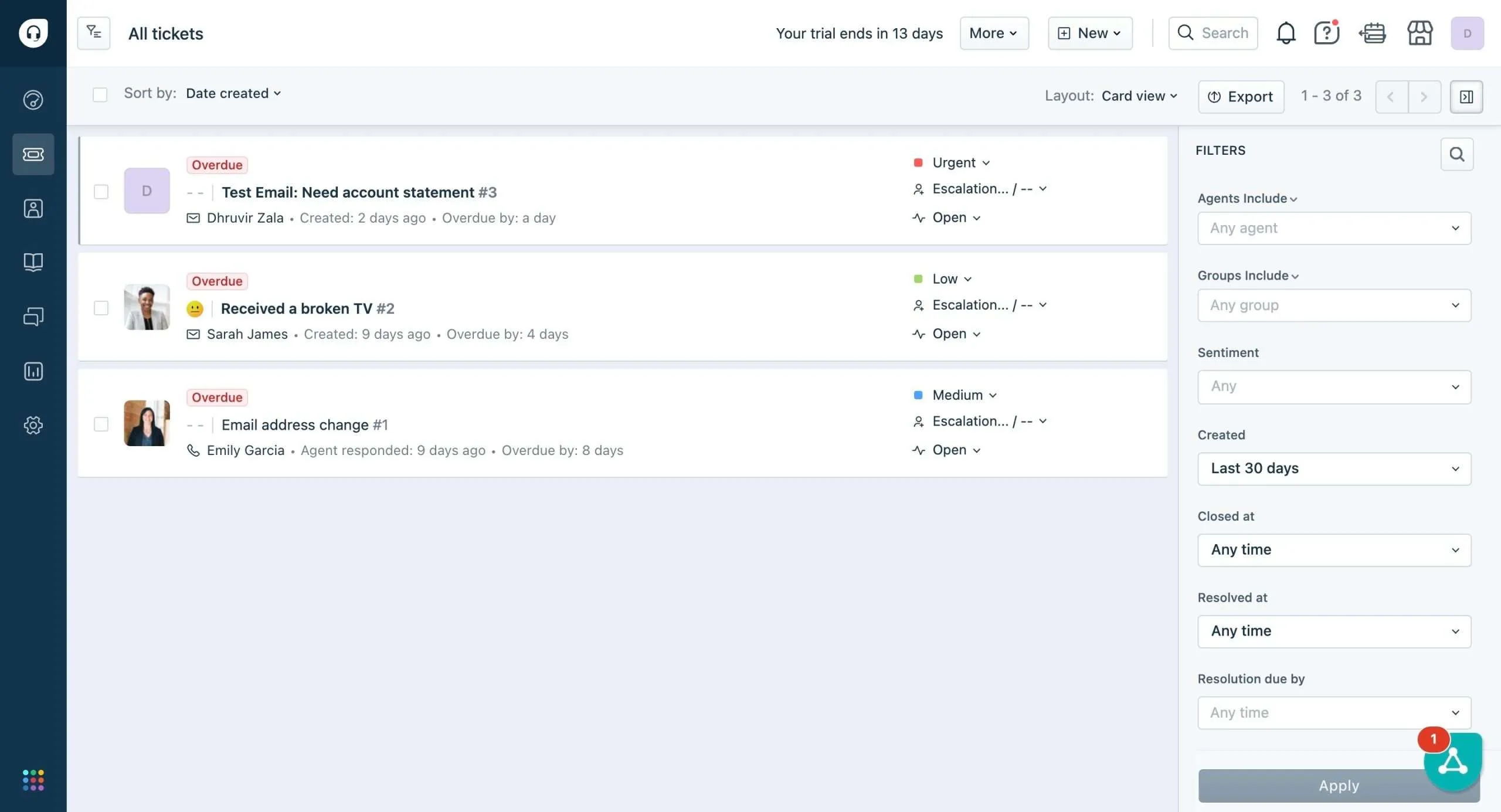 Sprzedaż biletów we Freshdesk Sprzedaż biletów we Freshdesk