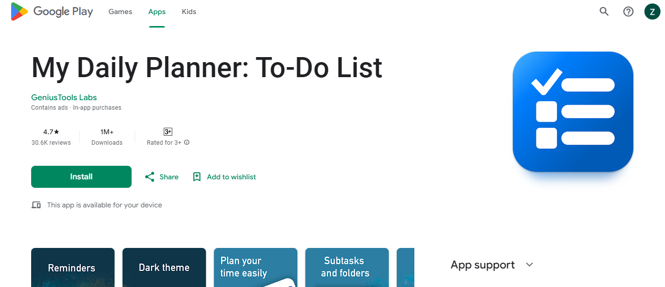 My Daily Planner