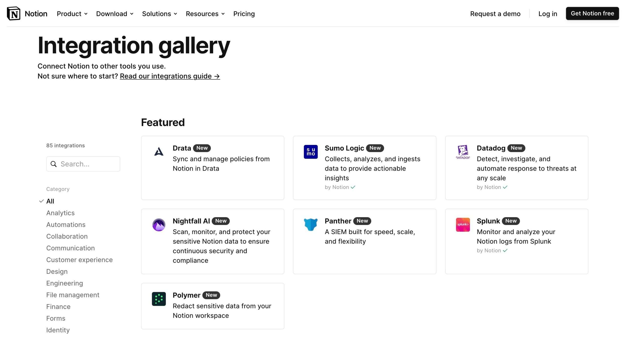 Notion Integrations