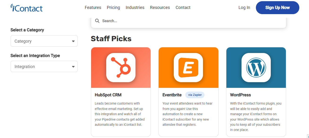 icontact integration