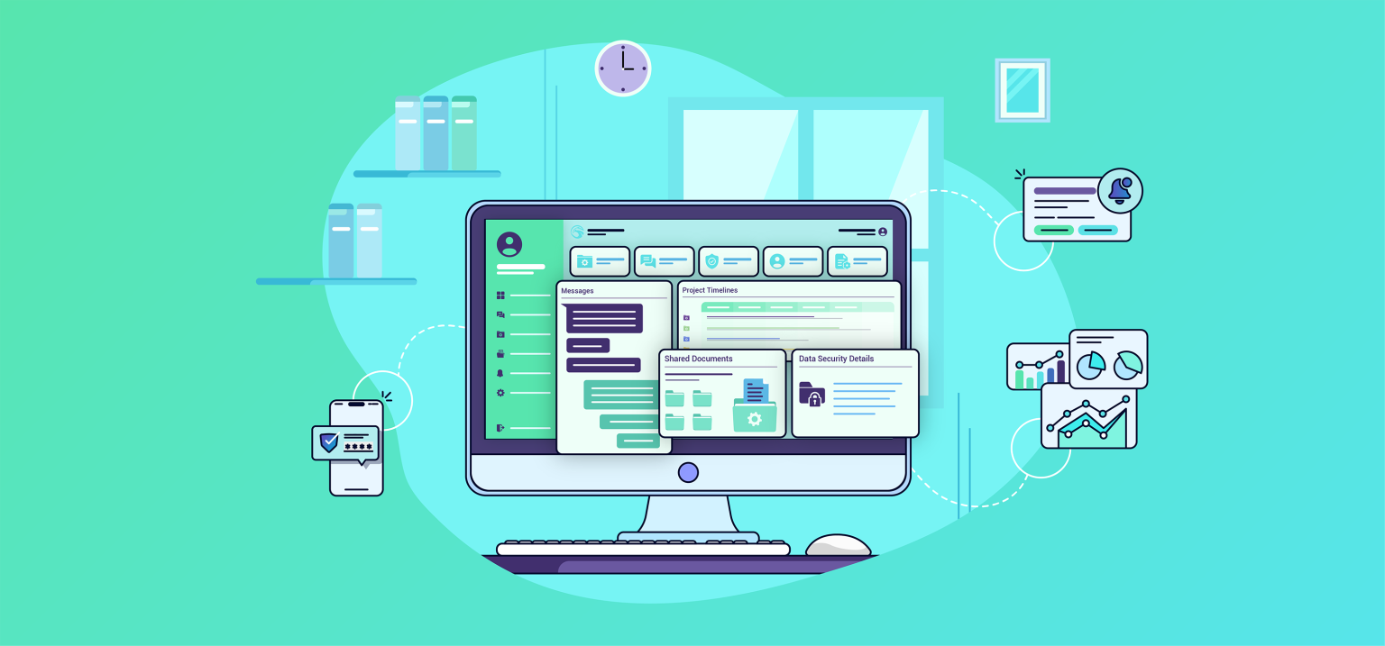 SG Client portal software for agencies V.