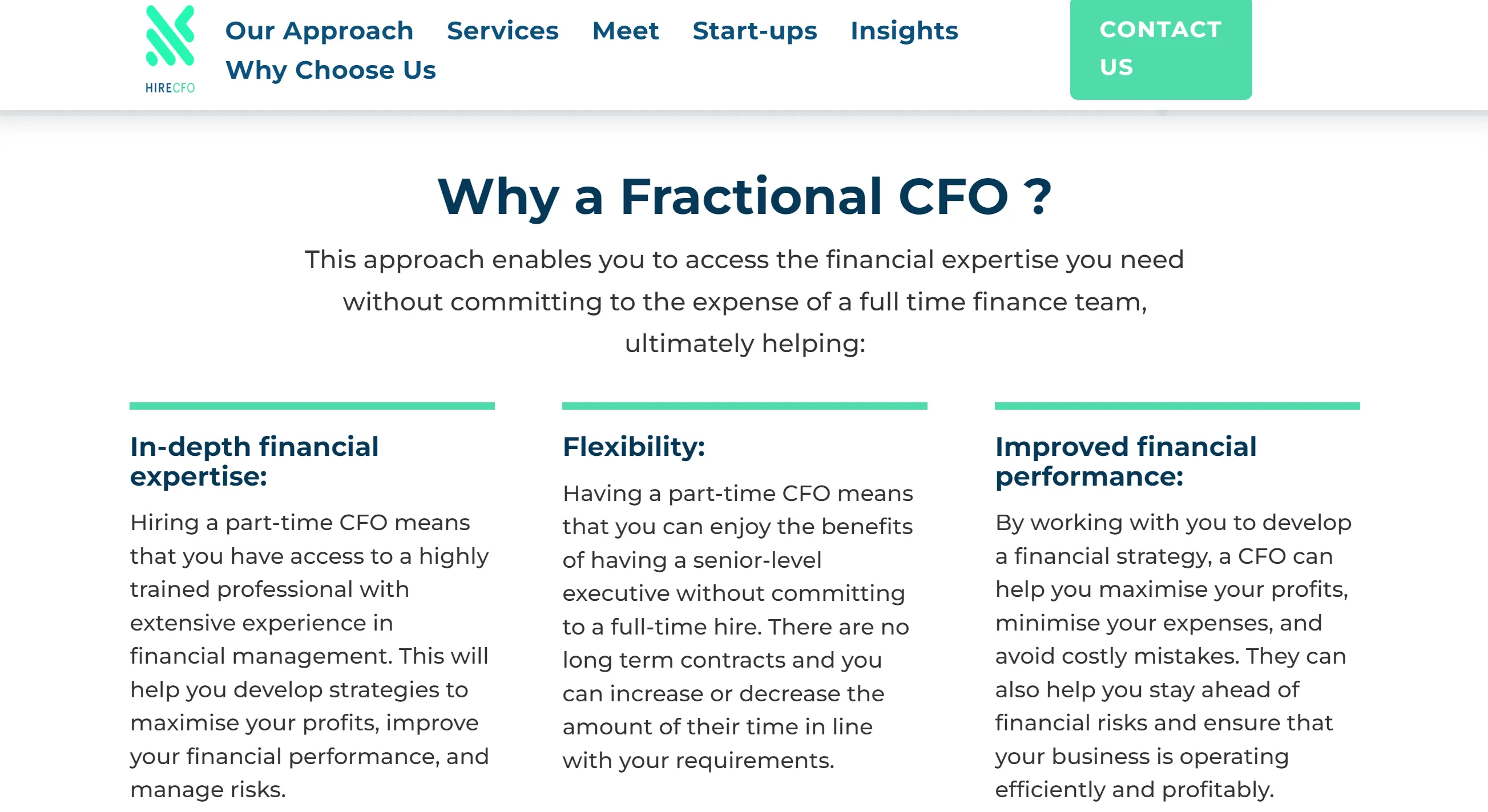 CFO ffracsiynol CFO ffracsiynol