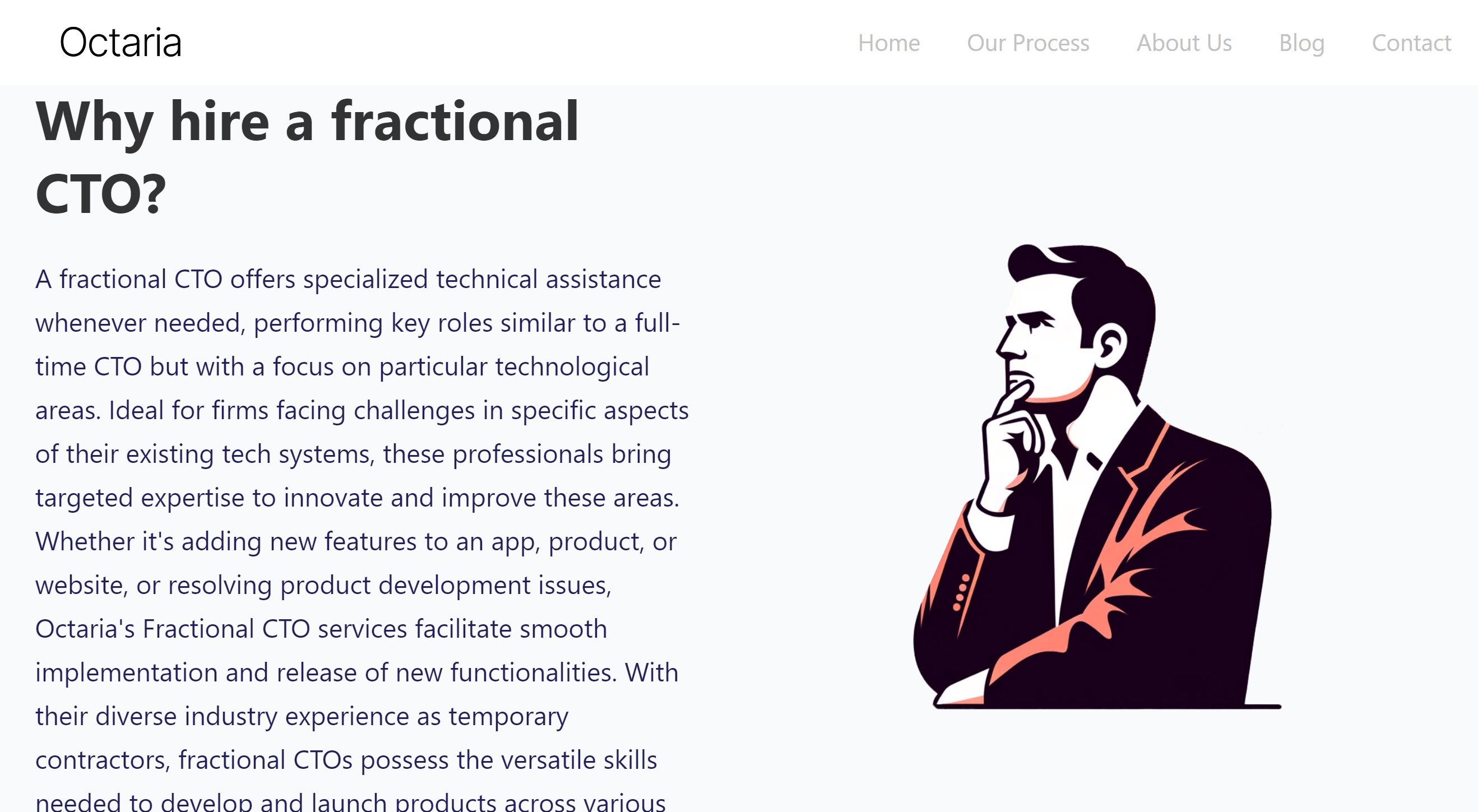 pros of fractional CTO