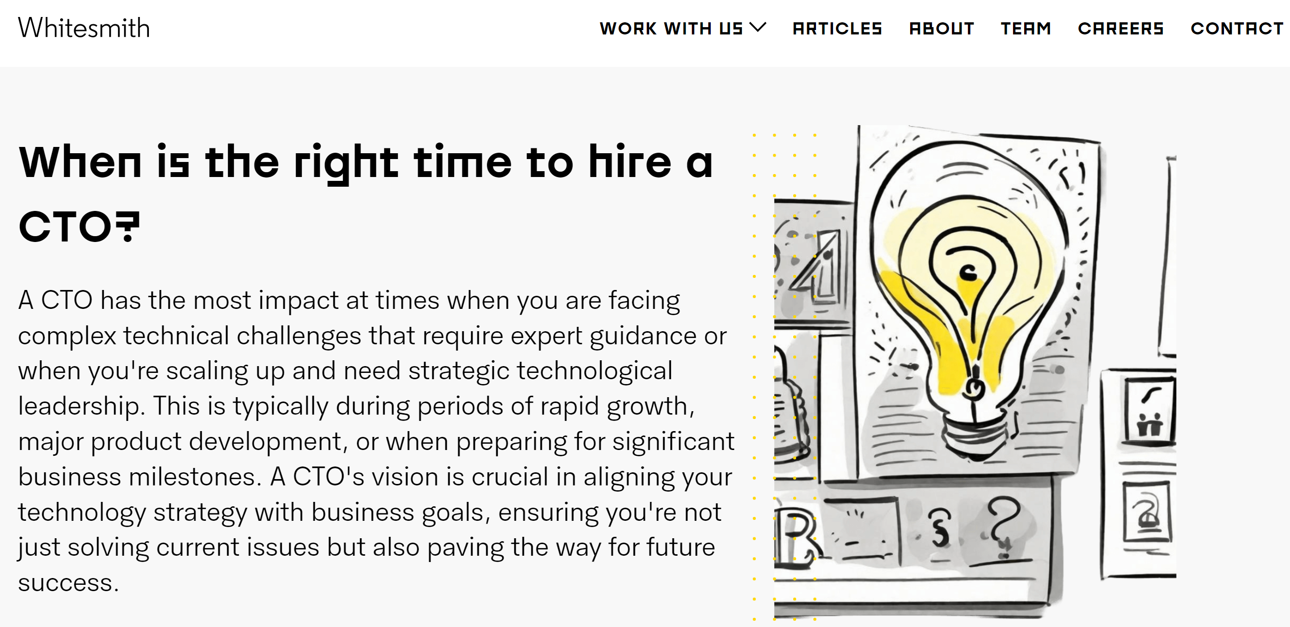 when to hire a CTO