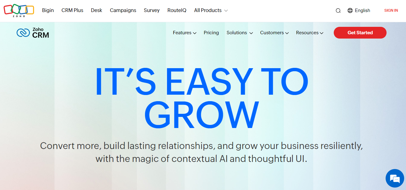 zoho crm zoho crm