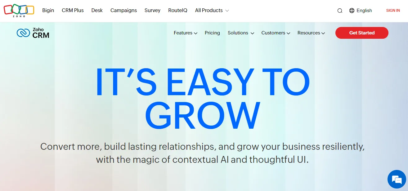 zoho crm zoho crm
