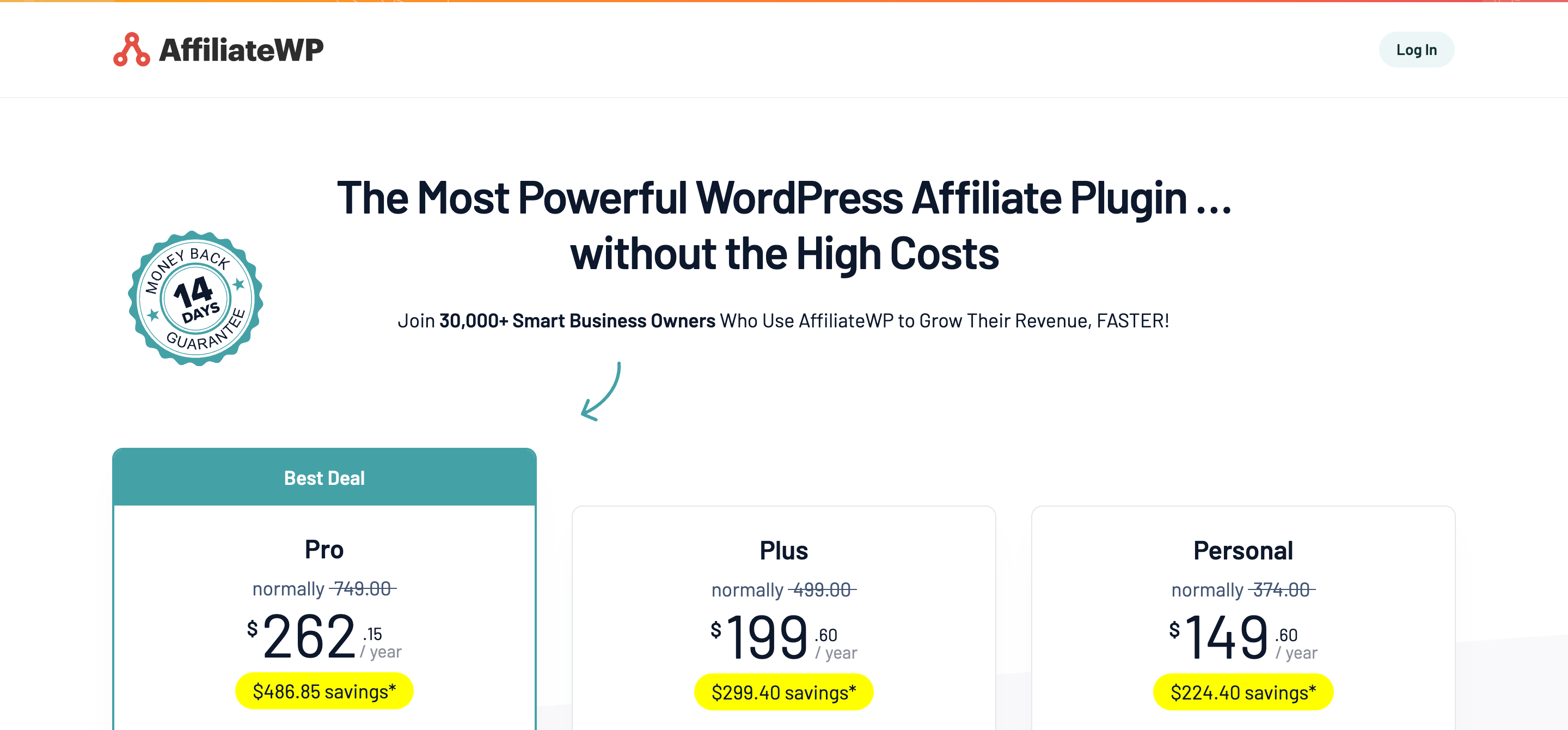 AffiliateWP-priser