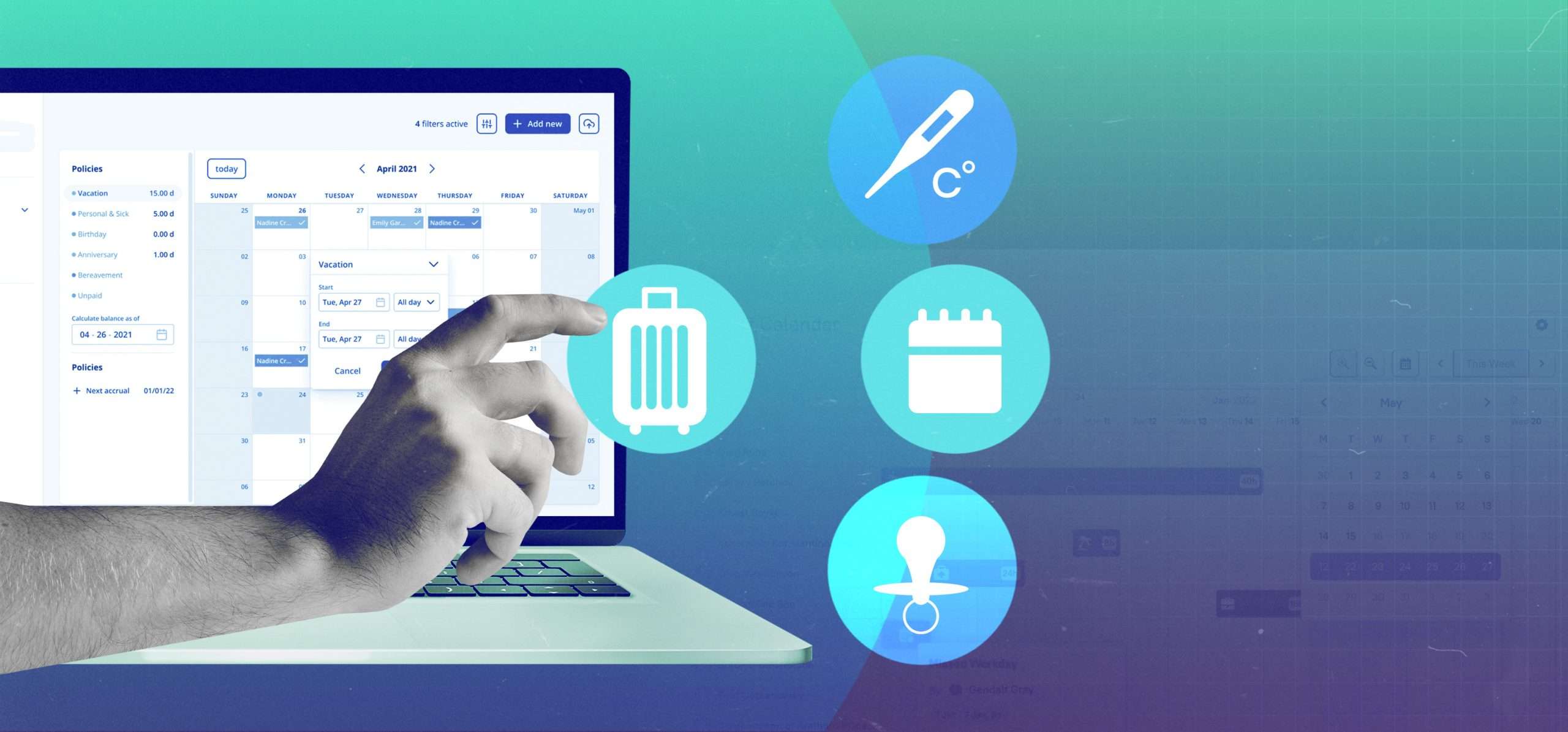 Time off management software