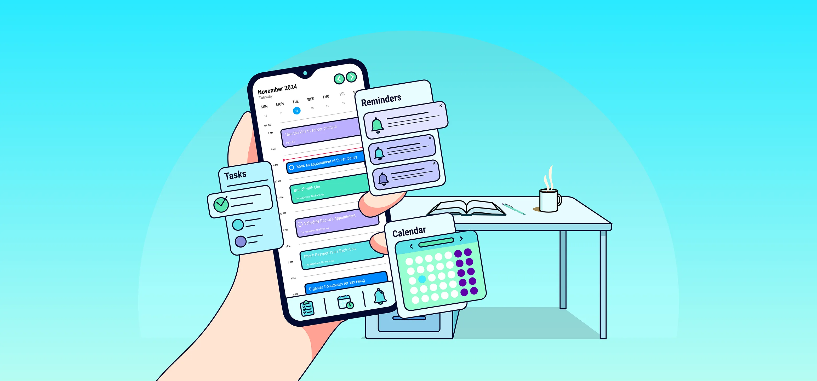 SG Beste daglige planlegger-app for Android