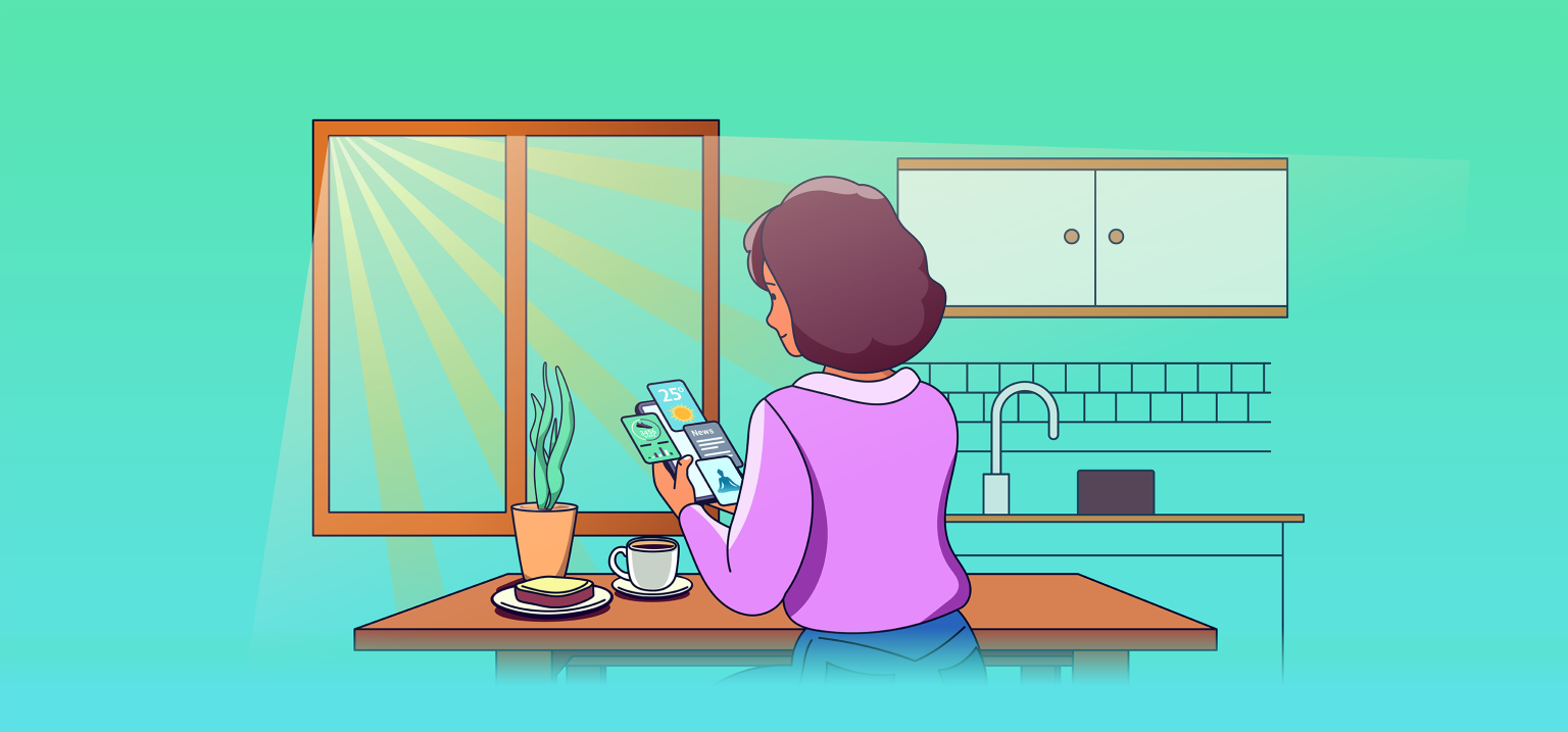 SG-Apps für die Morgenroutine.