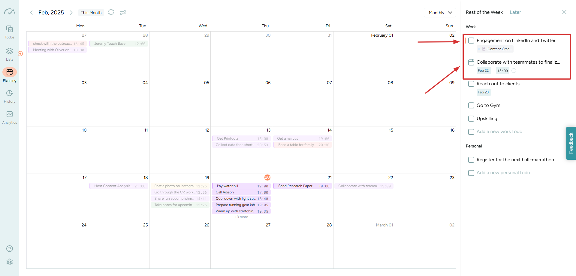 Scheduling BeforeSunset