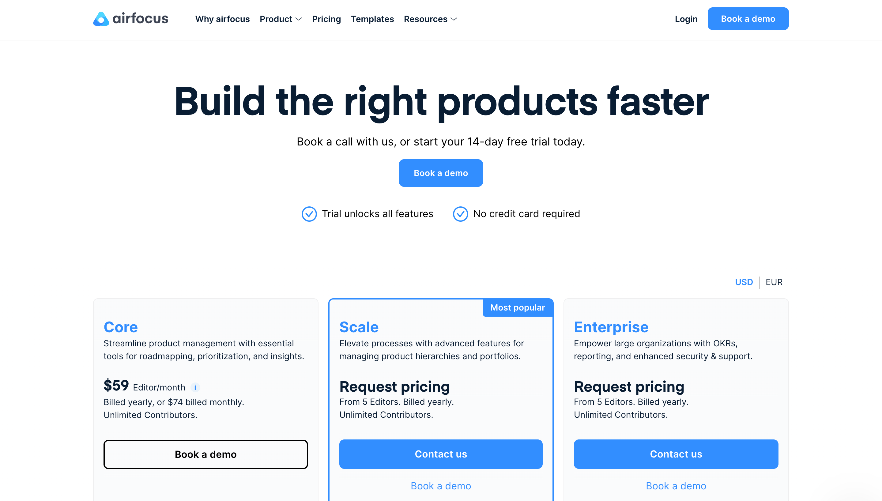 Airfocus price