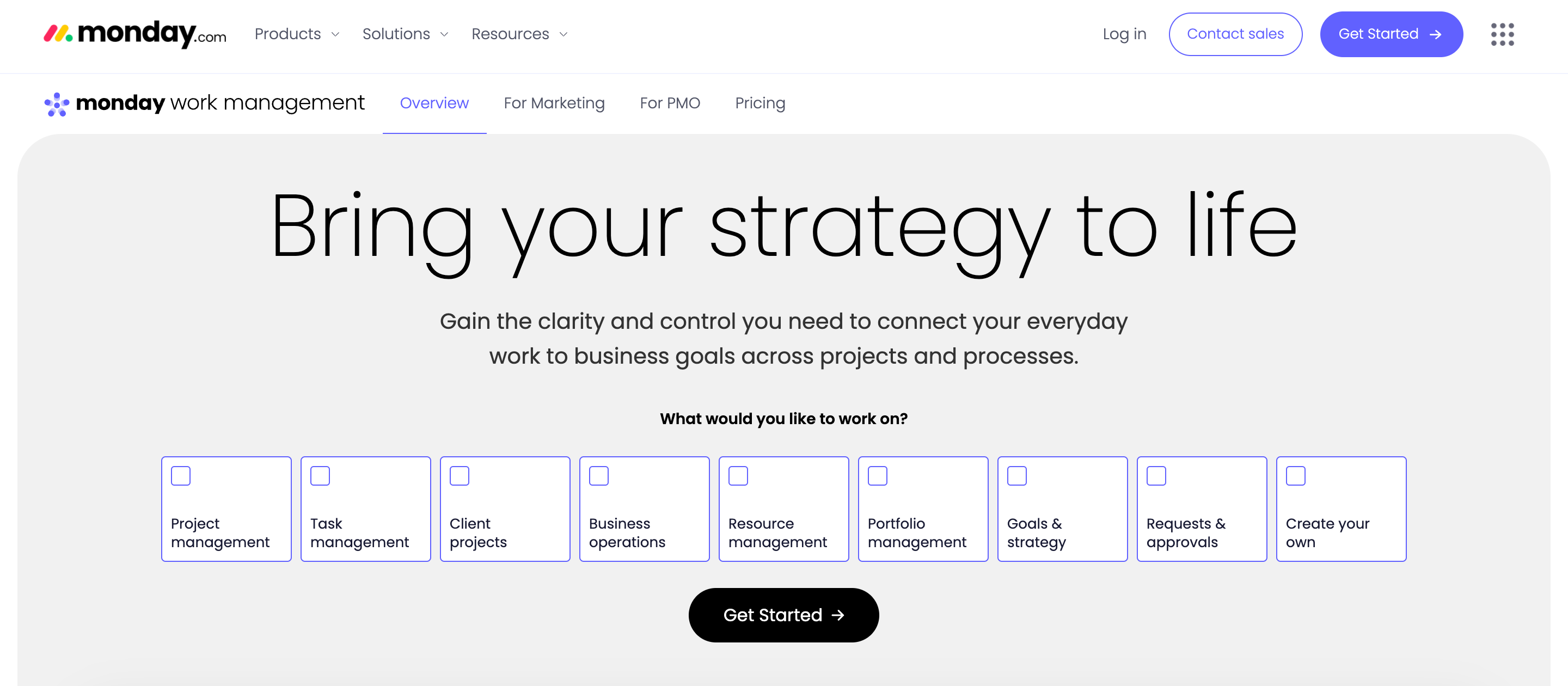 Monday.com work management platform
