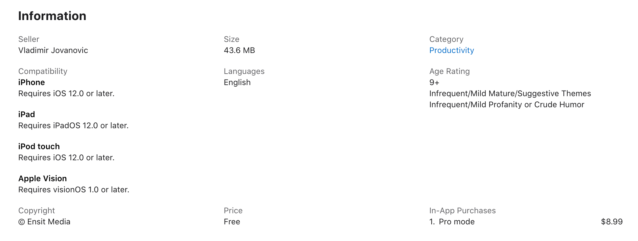 Productivity Challenge Timer pricing