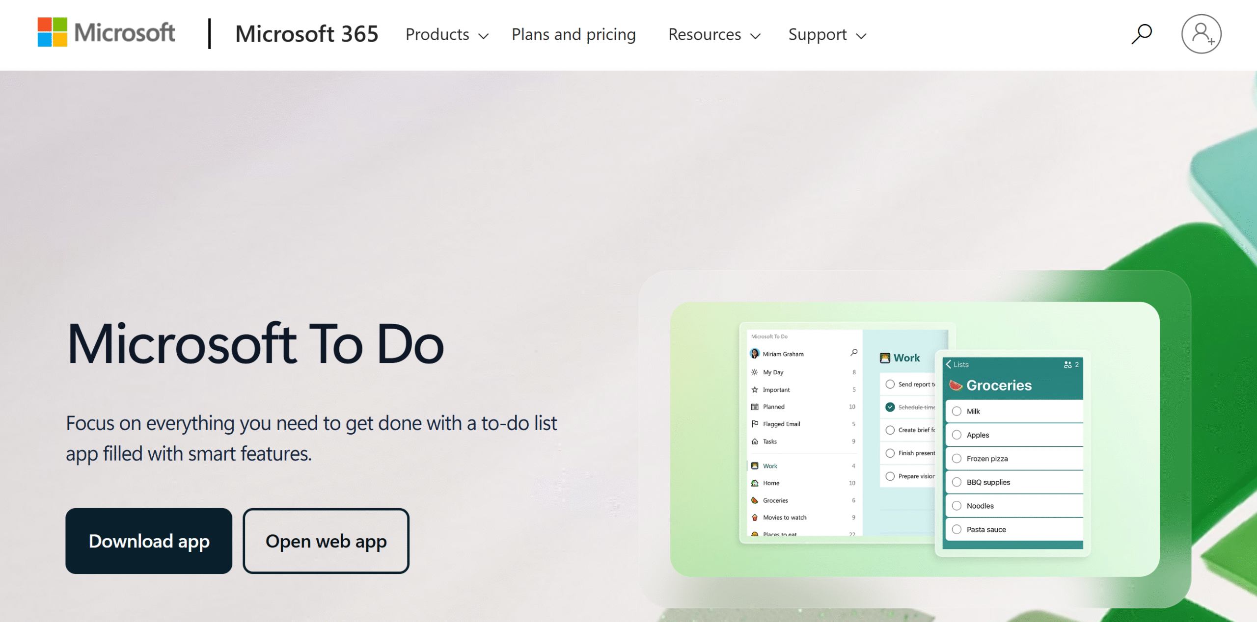 microsoft to do list