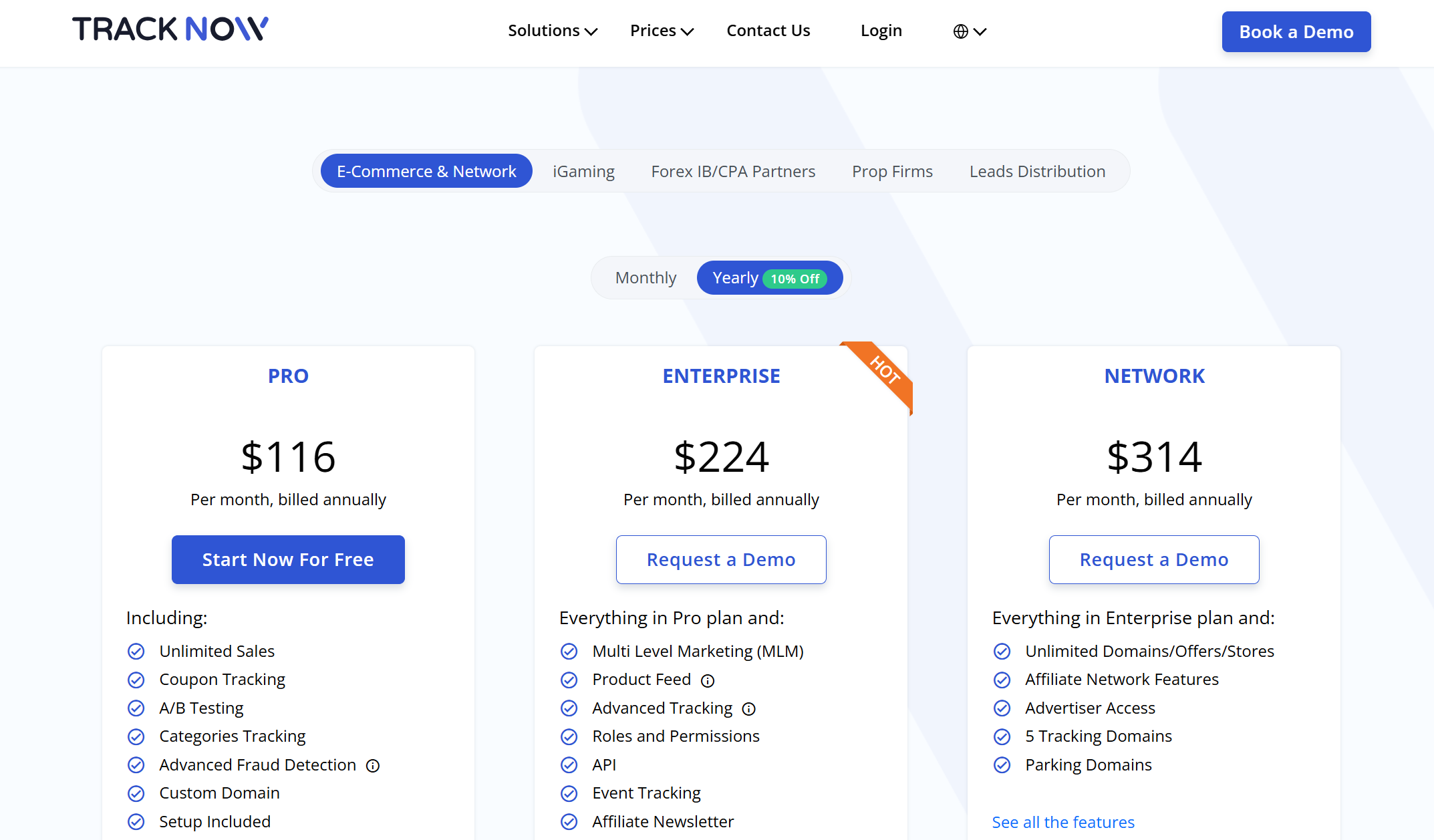 tracknow price