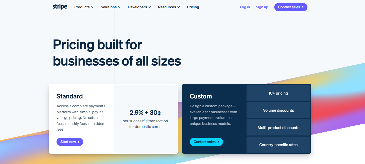 Stripe Pricing Stripe Pricing
