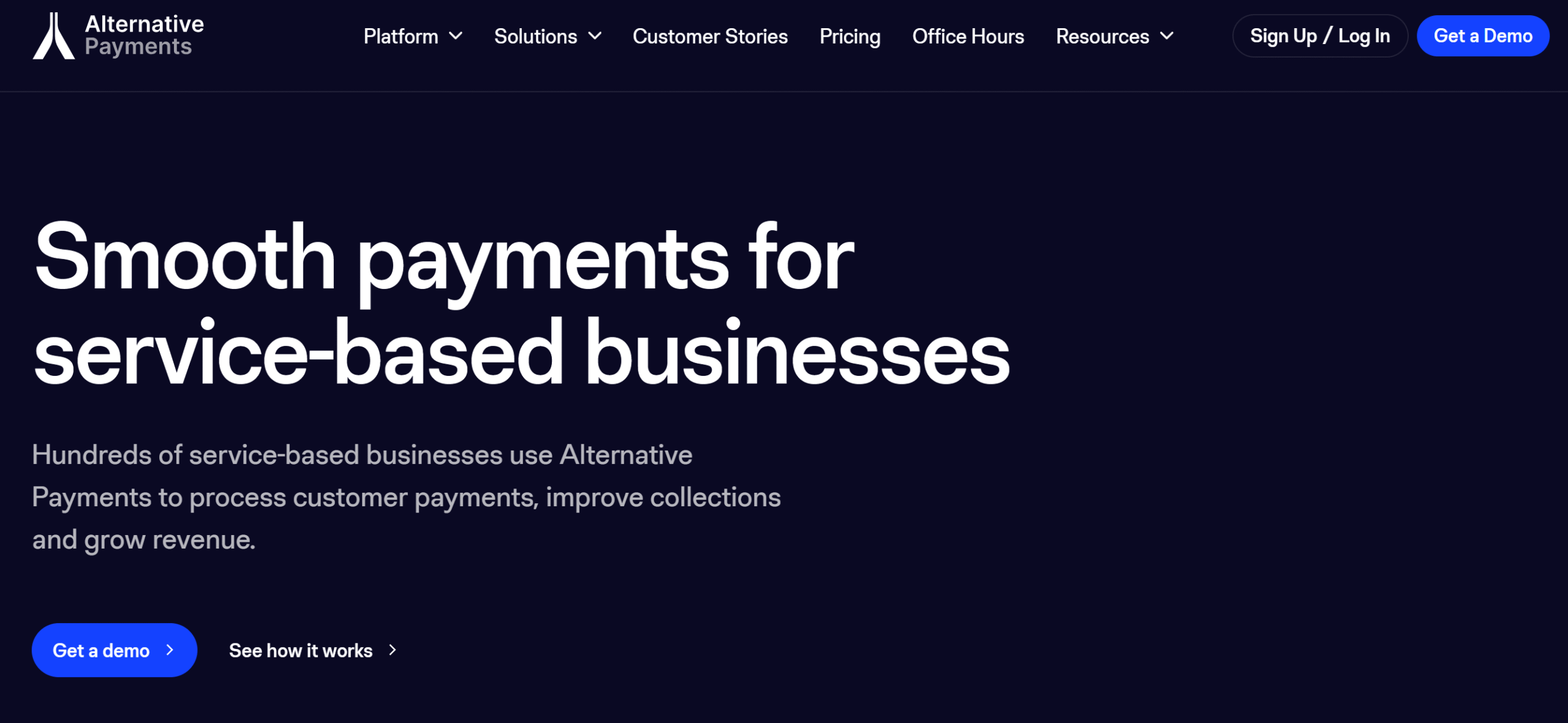 alternative payment alternative payment