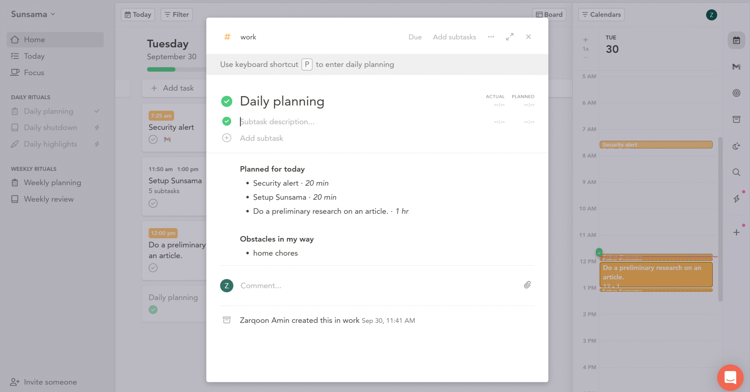 guided planning