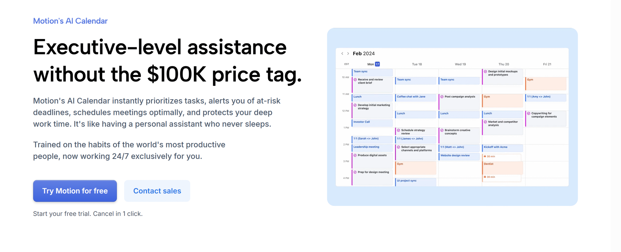 AI planner