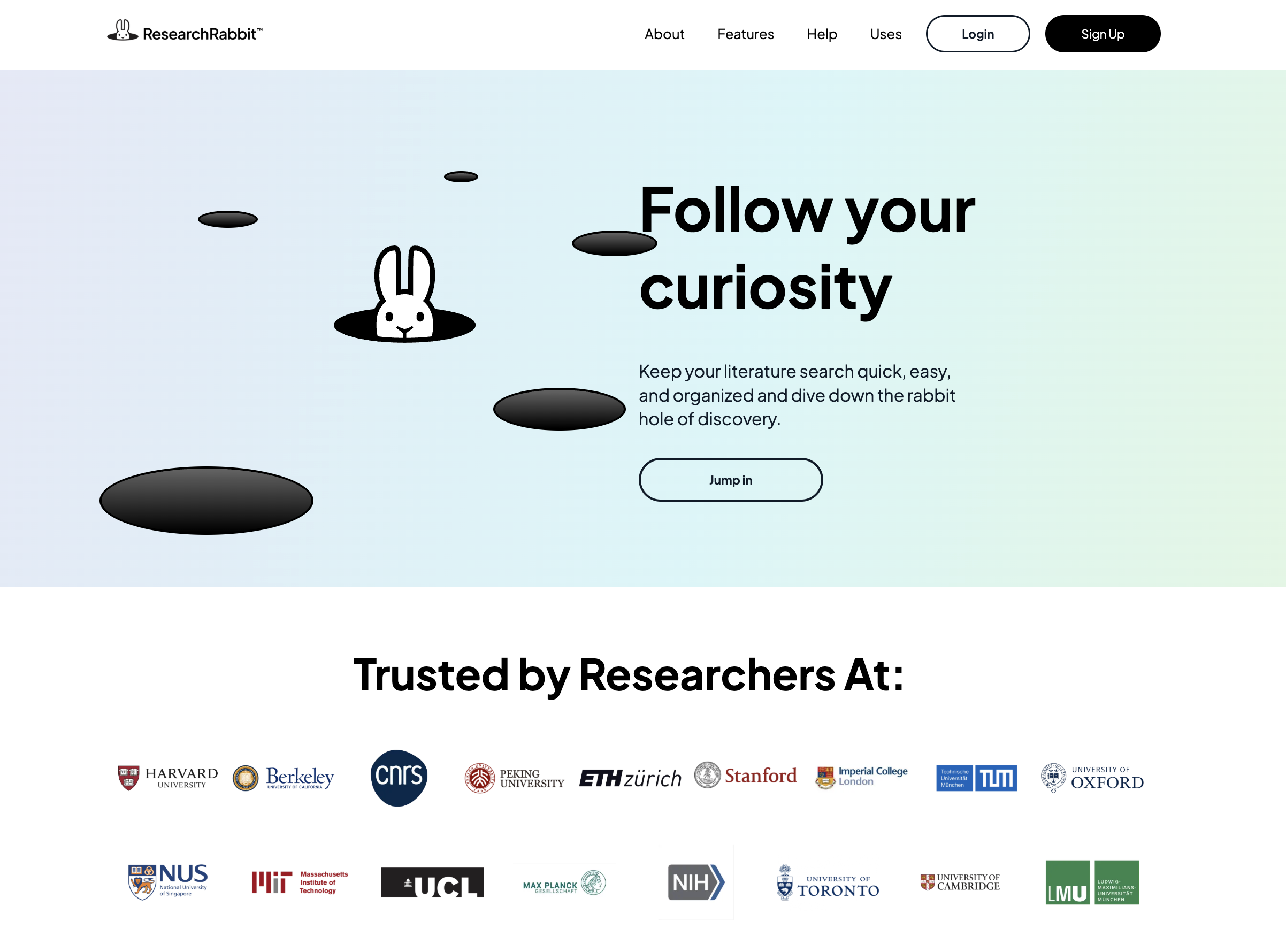 ResearchRabbit Hero