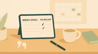 How to Do a Weekly Reset With Digital Planners