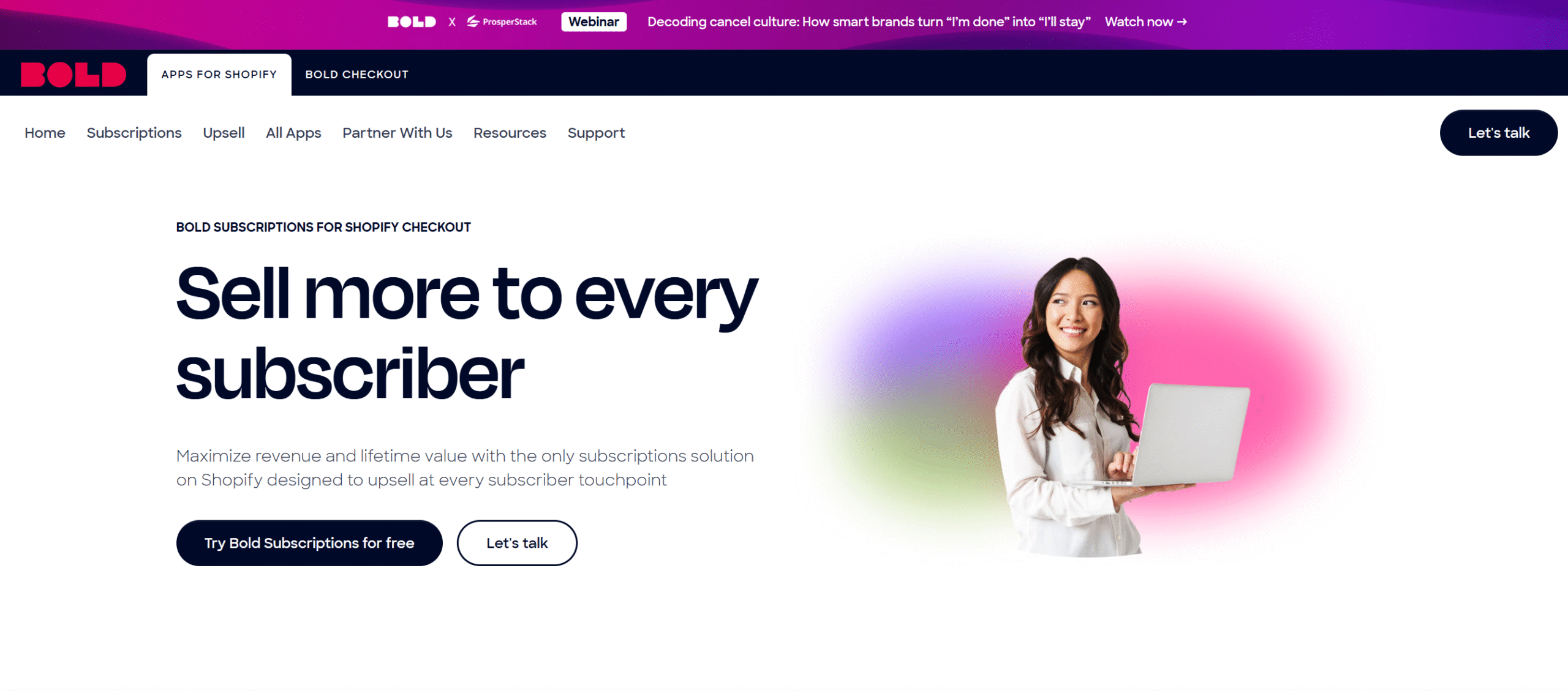 bold subscription