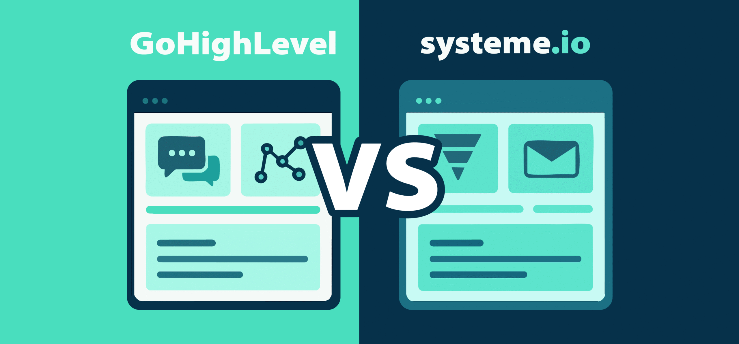 GoHighlevel vs Systeme.io
