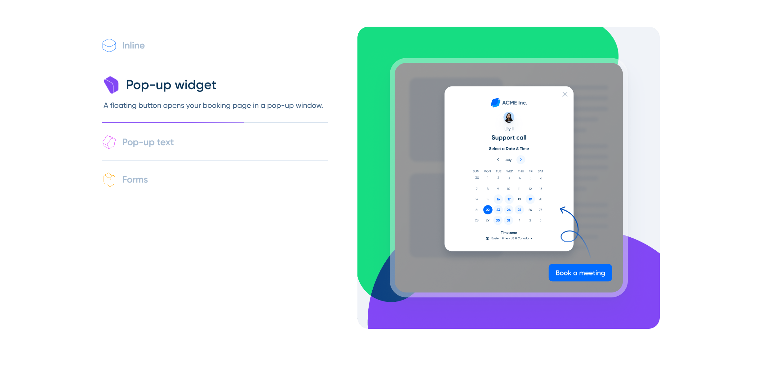 booking tools