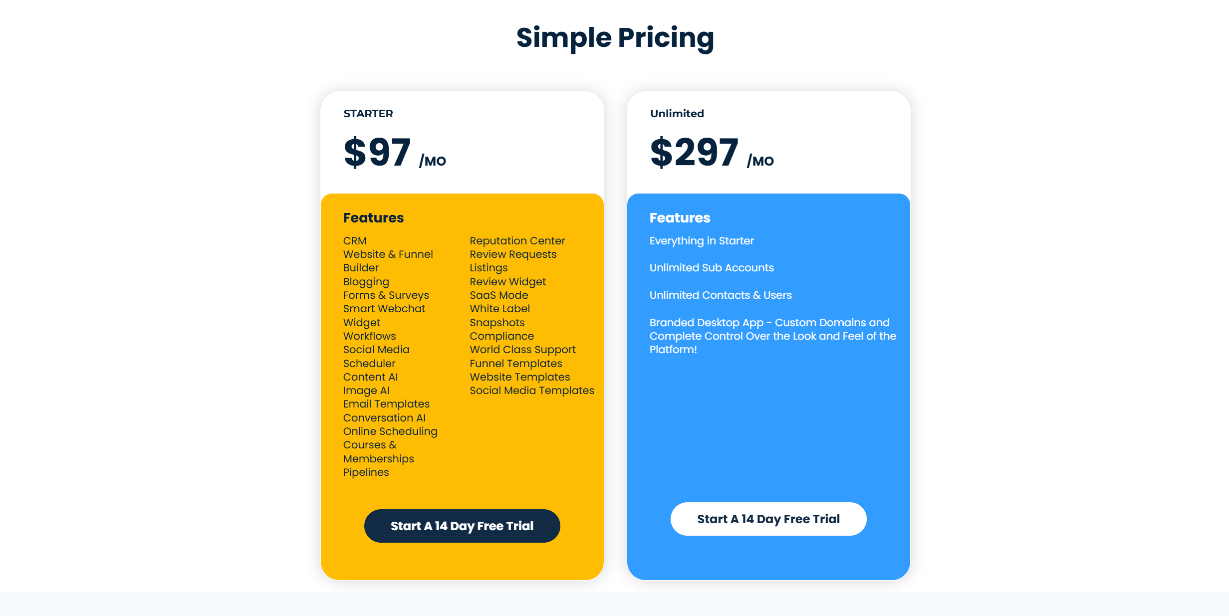 gohighlevel prices gohighlevel prices
