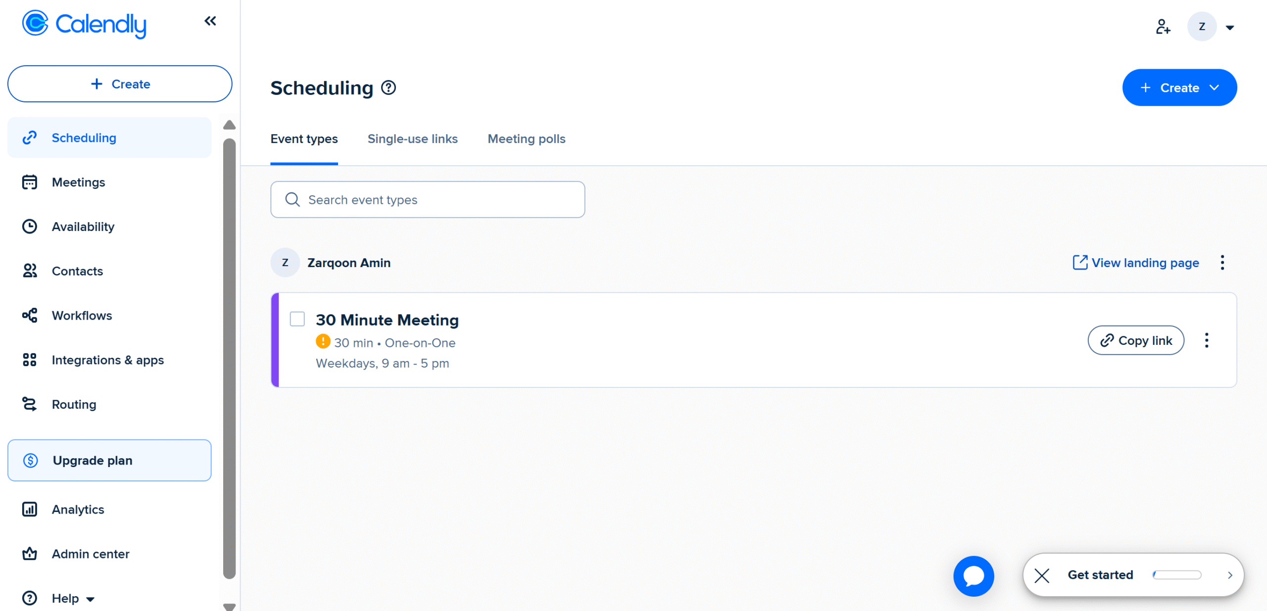 how to use calendly