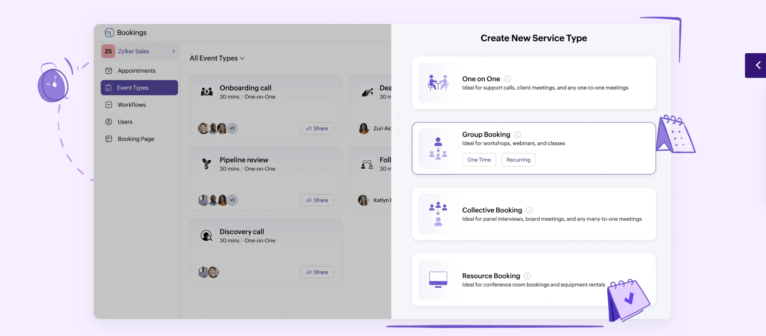 calendly meeting scheduling zoho meeting scheduling